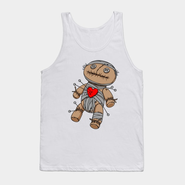 Voodoo Doll Tank Top by OccultOmaStore